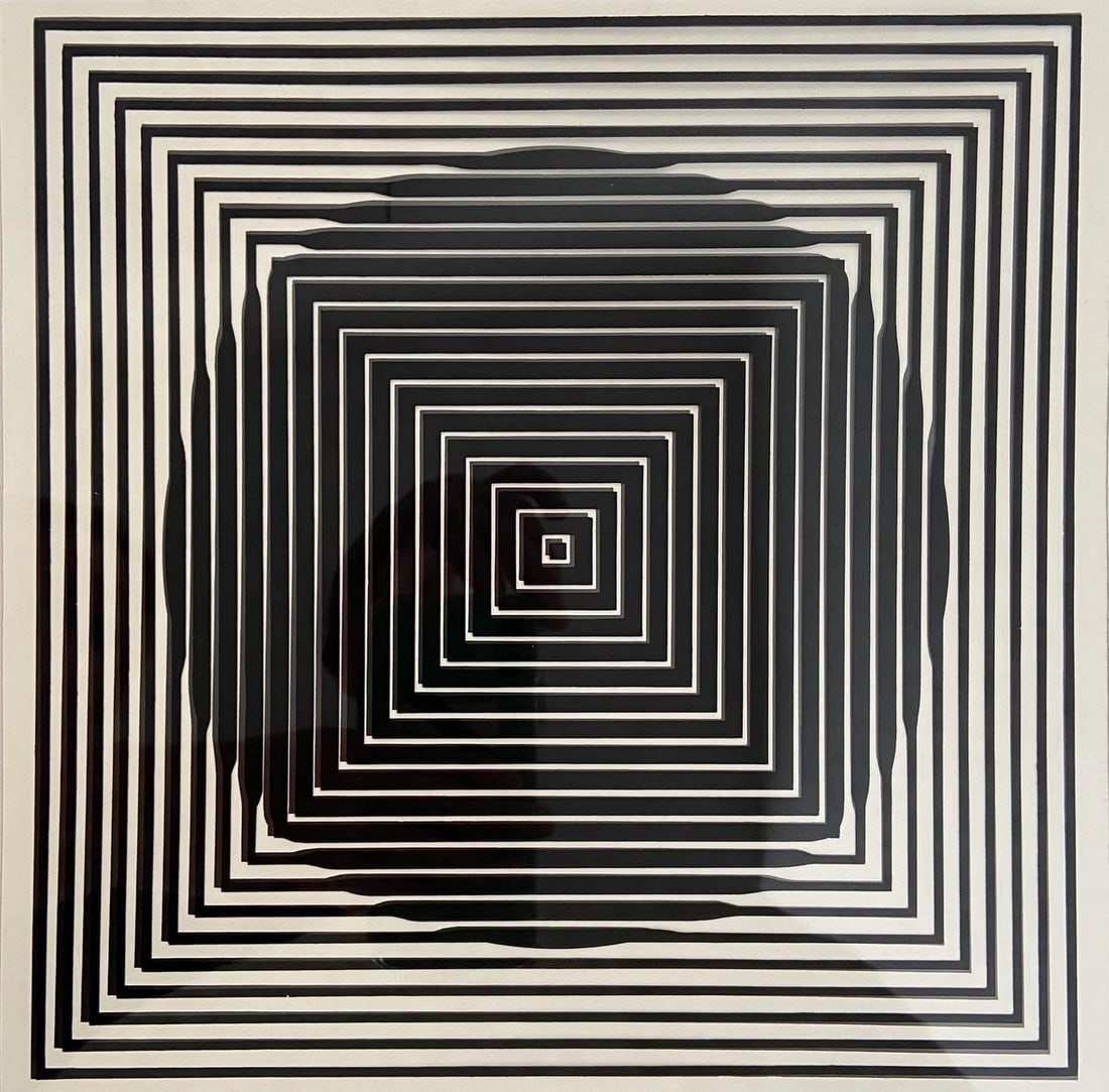 Hliogravure - Victor Vasarely - Composition - Cintiques (1 of 5)
