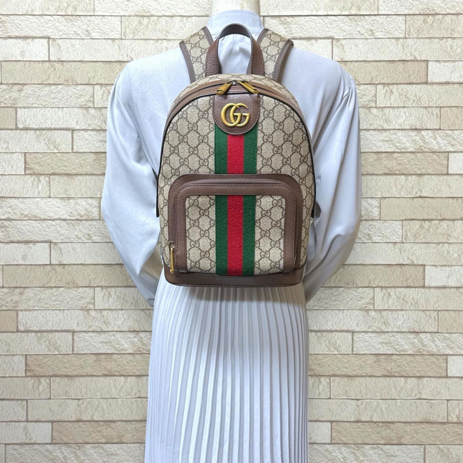Supreme Gucci Backpack Gg - 2
