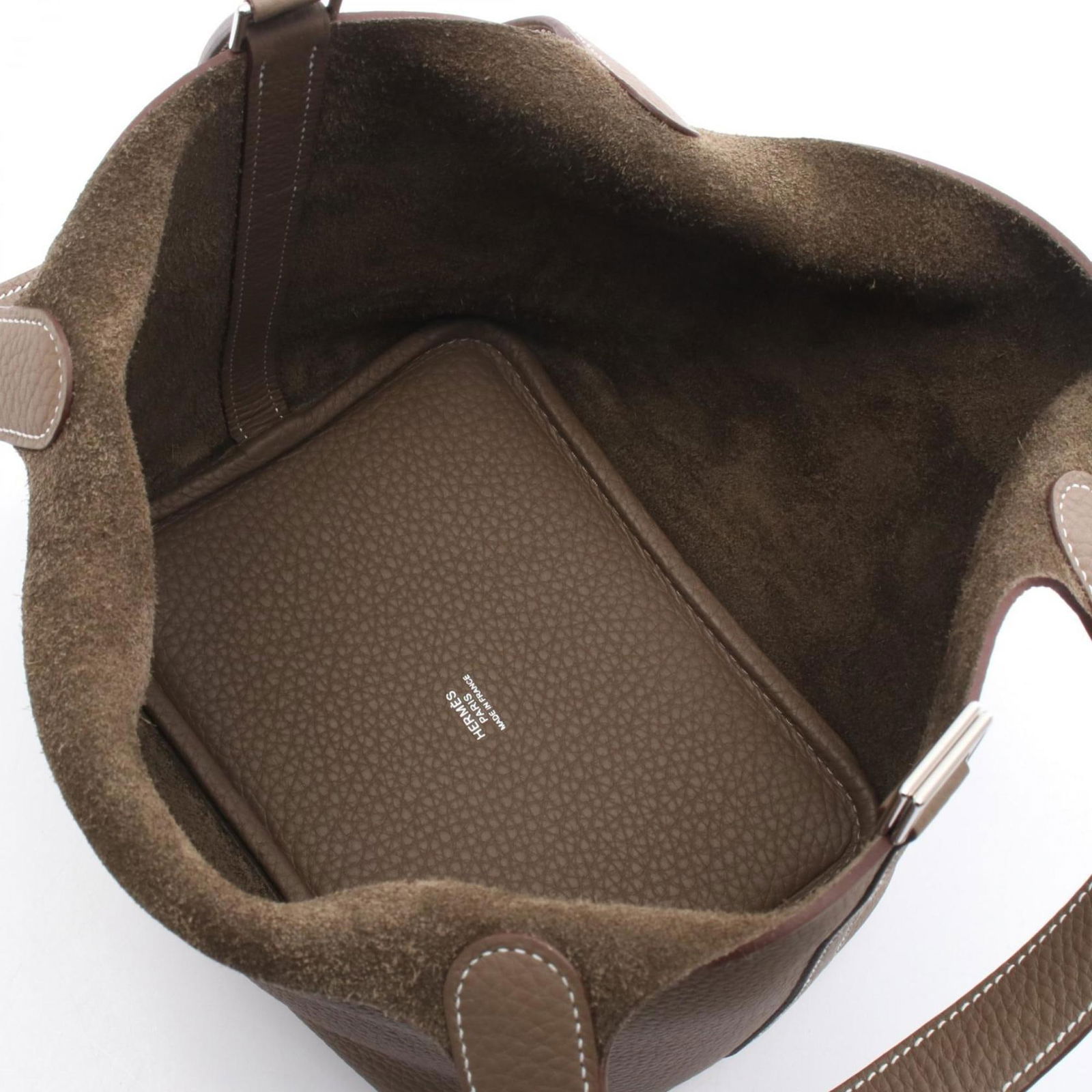 Leather Hermes Handbag - 3