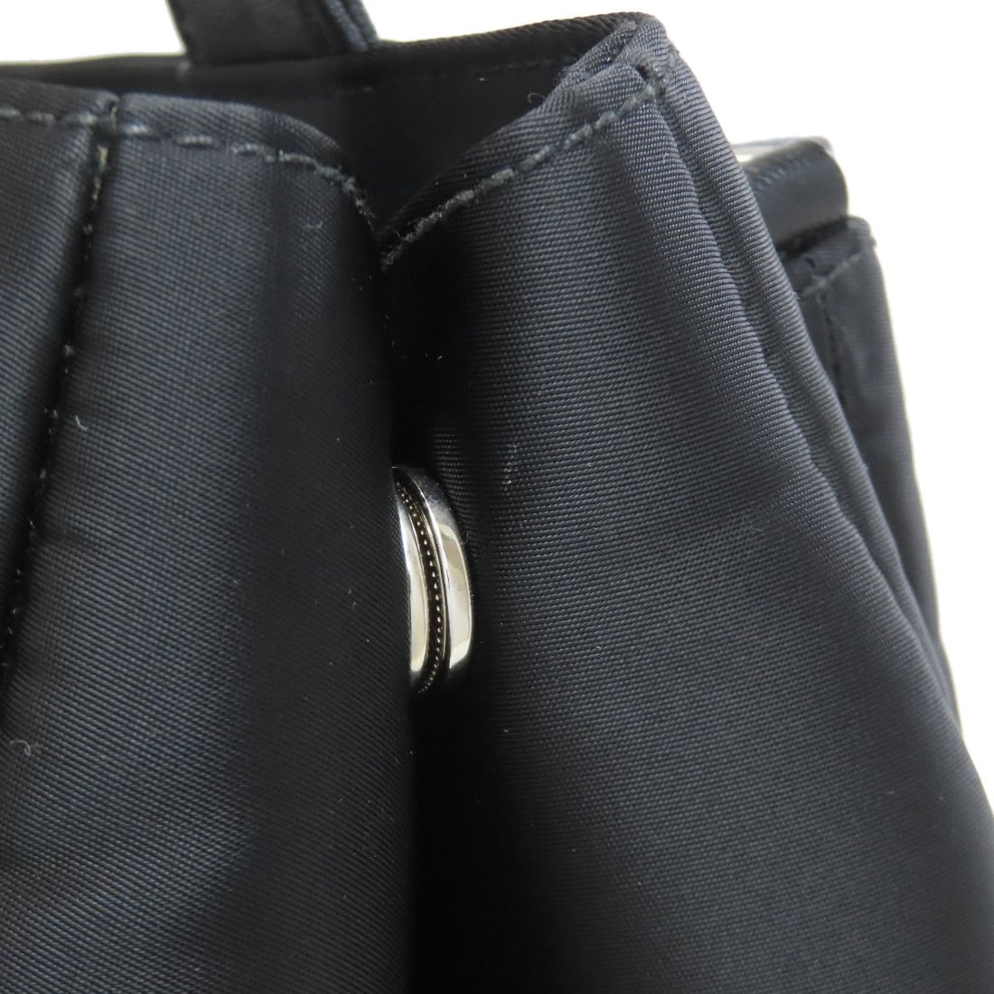 Nylon PRADA Logo Hardware Handbag - 12