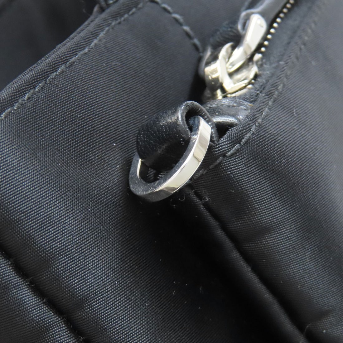 Nylon PRADA Logo Hardware Handbag - 15