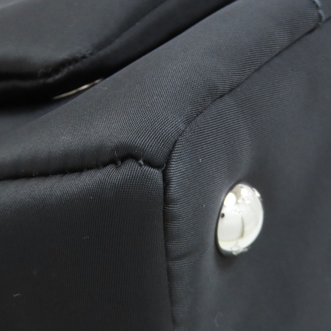 Nylon PRADA Logo Hardware Handbag - 19