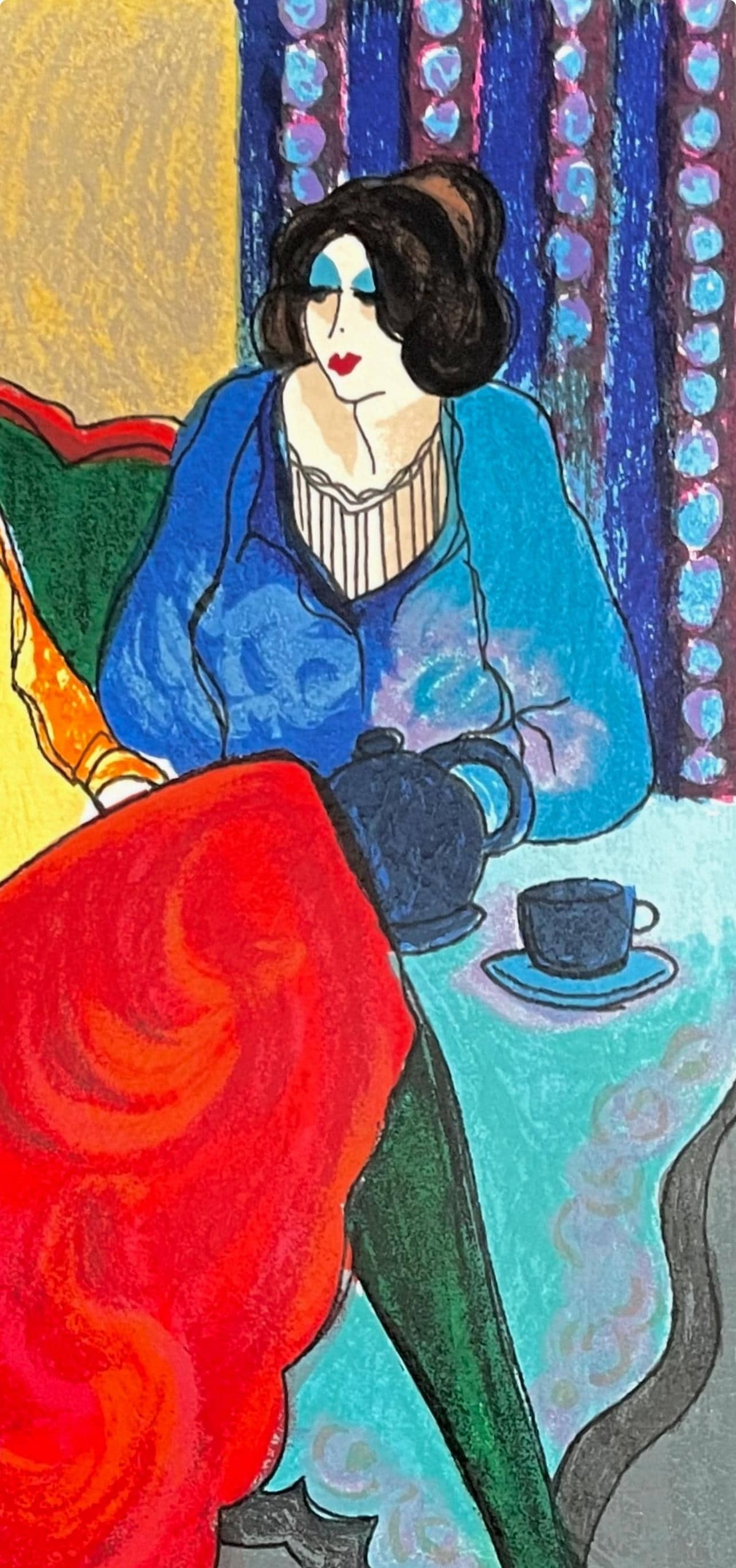 Silkscreen - Itzchak Tarkay - Sisters - Signed - 4