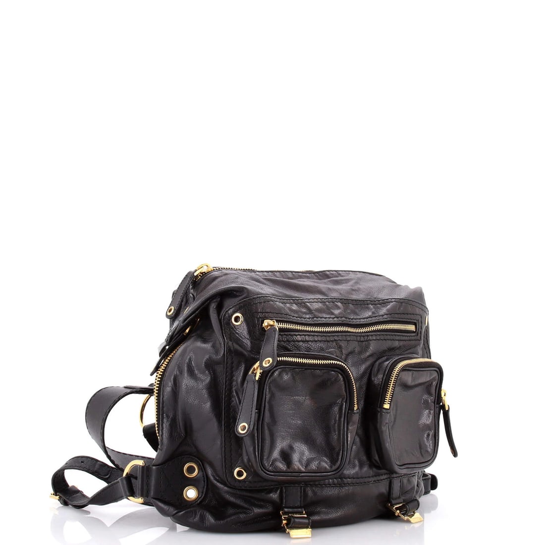 Medium Gucci Darwin Convertible Backpack Leather - 2