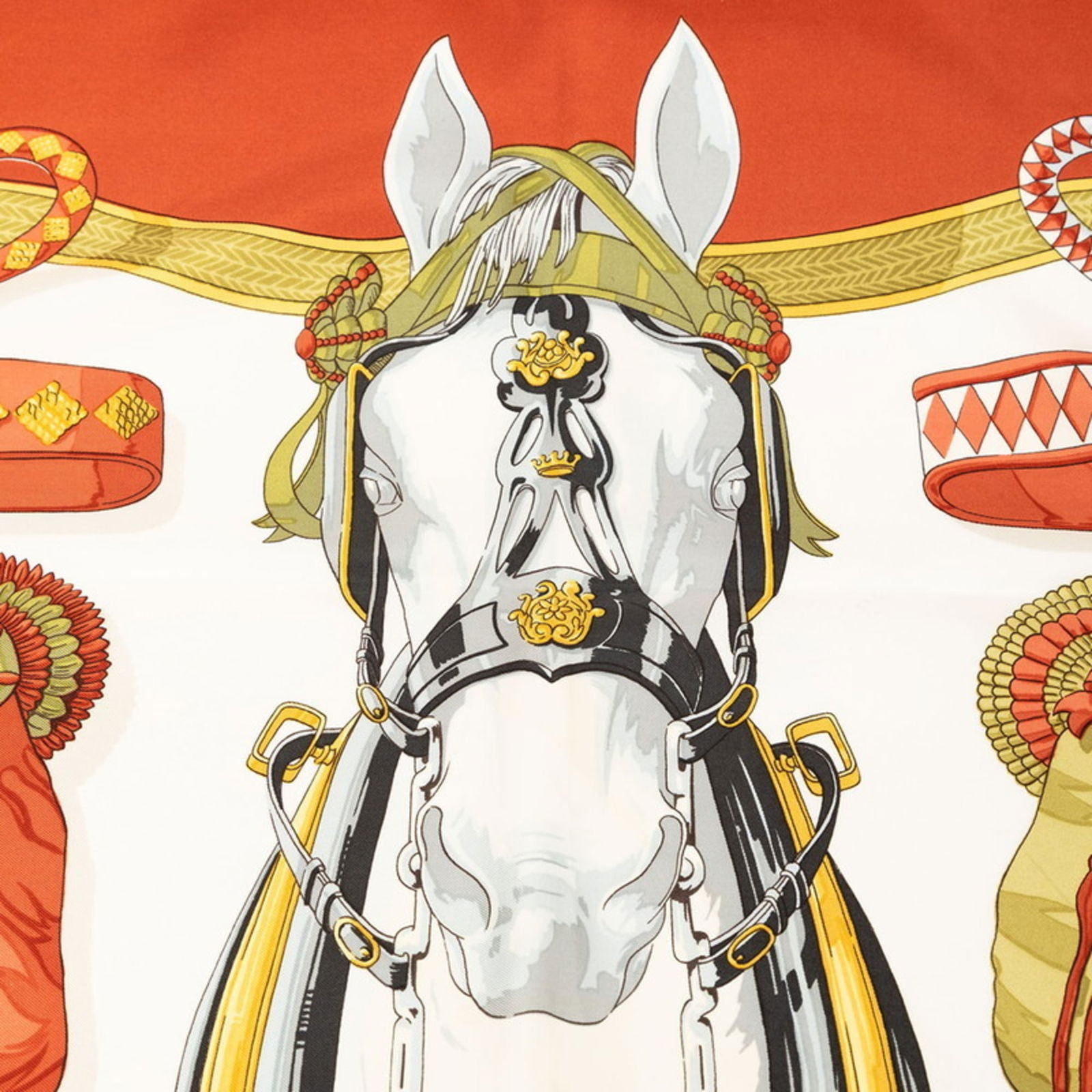 Silk Hermes Scarf - 3