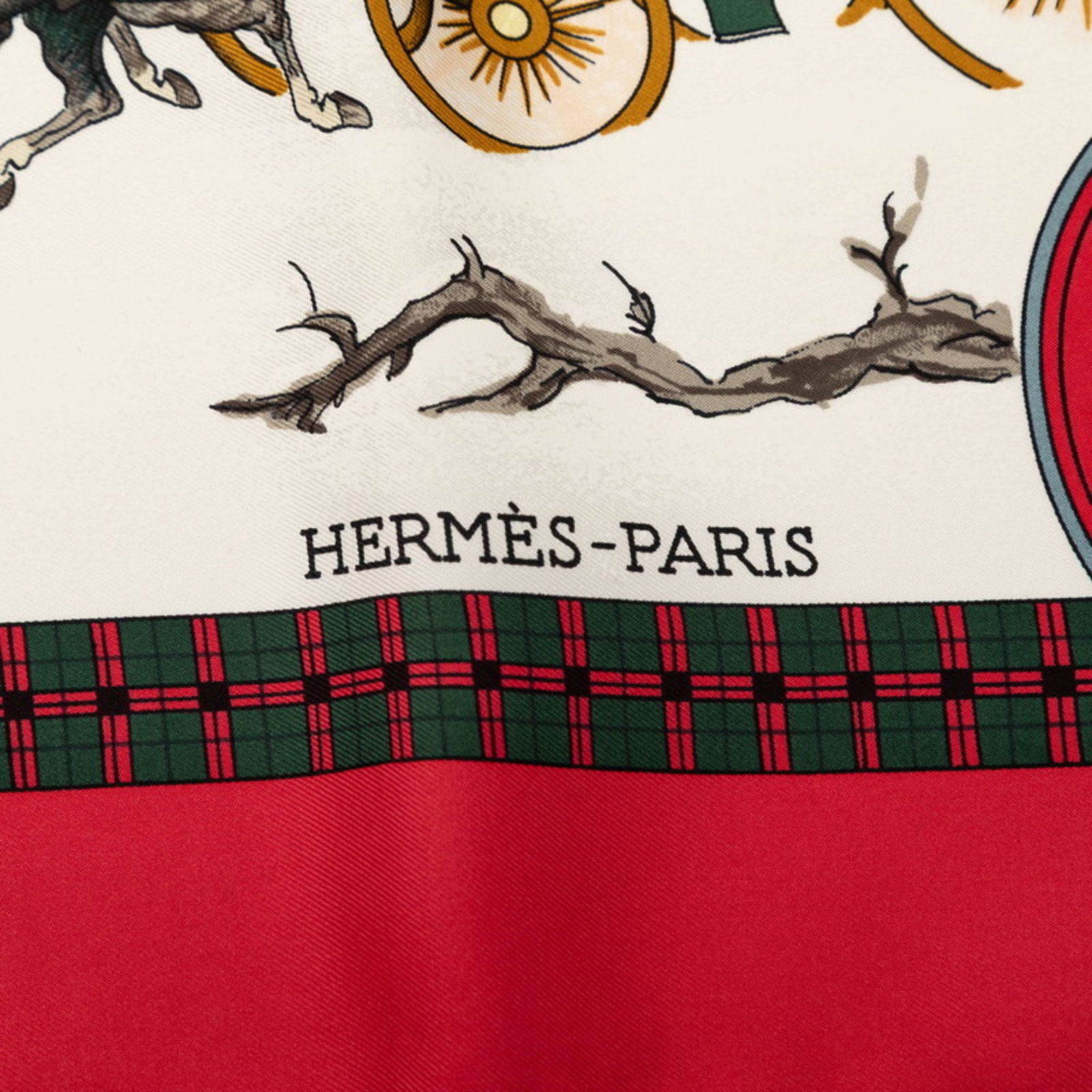 Silk Hermes Scarf - 3