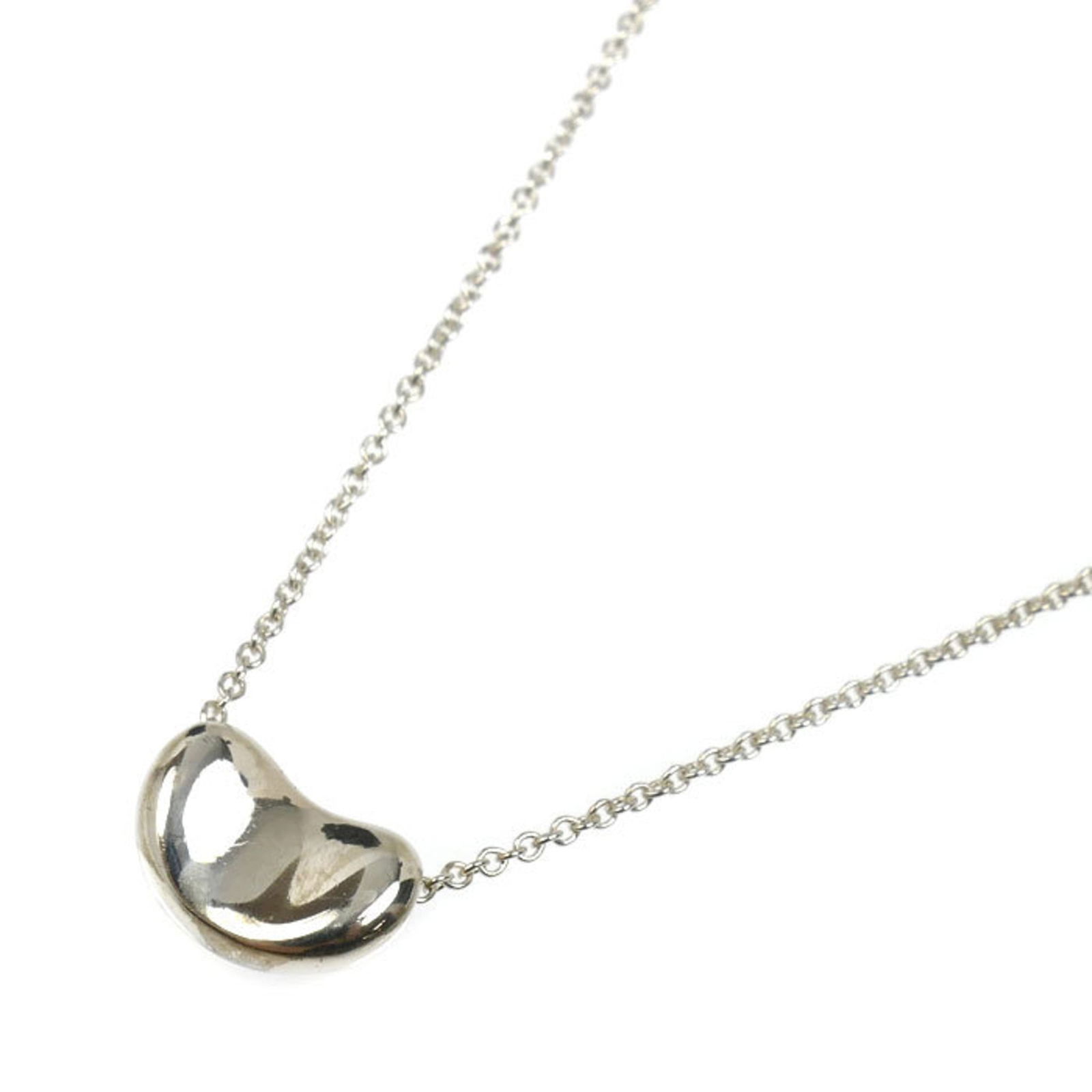 Women's TIFFANY & Co. Tiffany Silver 925 Bean Necklace 3.0g: Women's TIFFANY & Co. Tiffany Silver 925 Bean Necklace 3.0g This listing features Women's TIFFANY & Co. Tiffany Silver 925 Bean Necklace 3.0g. Item specifics are provided below. Item Specifics: Brand: