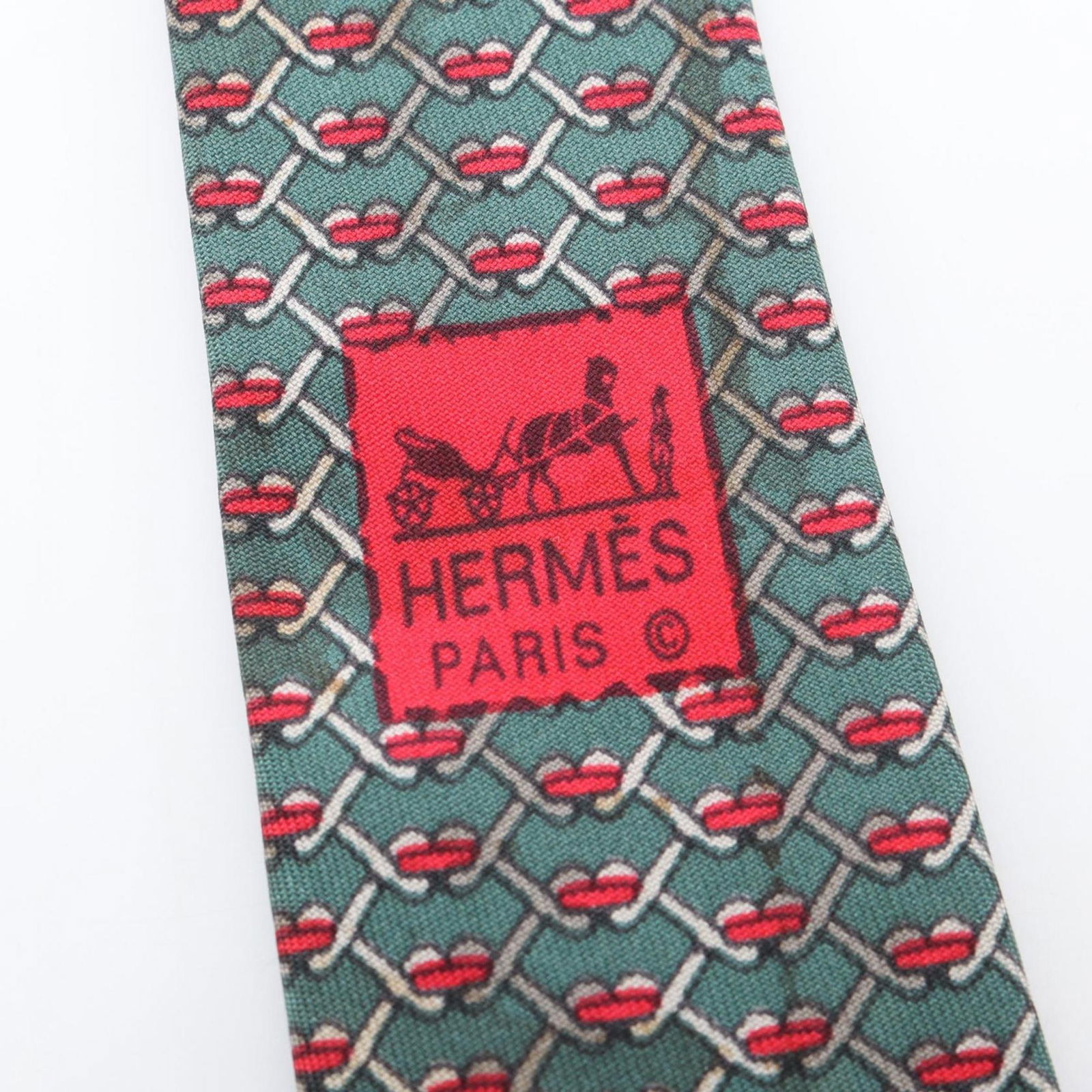 Silk Hermes Cravat - 4