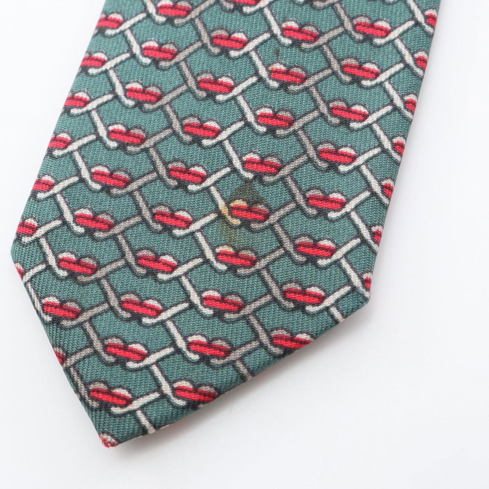 Silk Hermes Cravat - 9