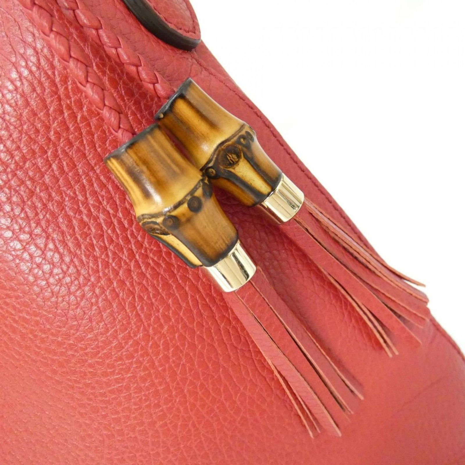 Leather Gucci Handbag - 4