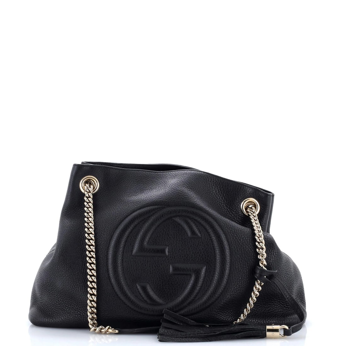 Medium Gucci Soho Chain Strap Shoulder Bag Leather: Medium Gucci Soho Chain Strap Shoulder Bag Leather This listing features Medium Gucci Soho Chain Strap Shoulder Bag Leather. Item specifics are provided below. Item Specifics: Brand: Gucci Exterior