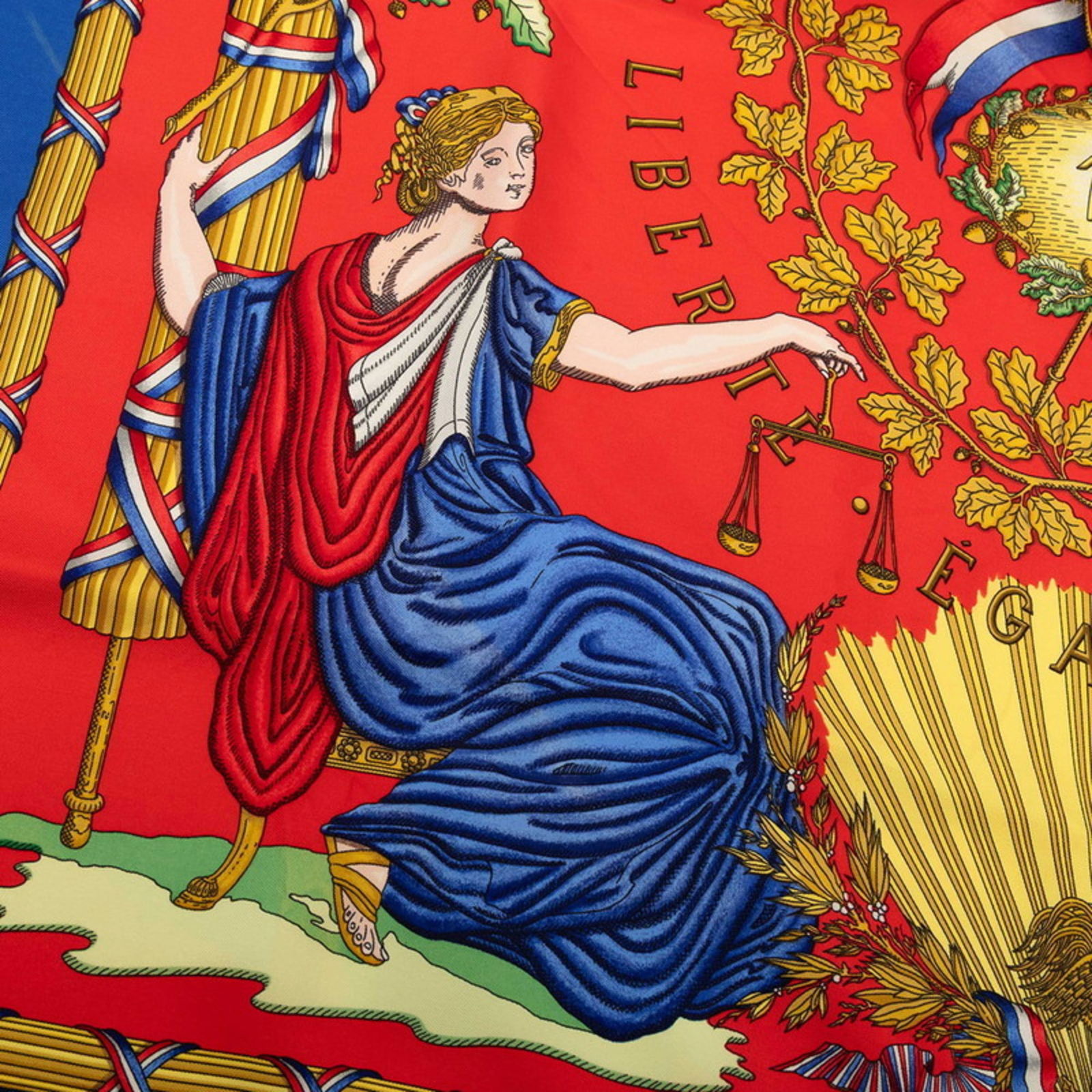 Silk Hermes Scarf - 4