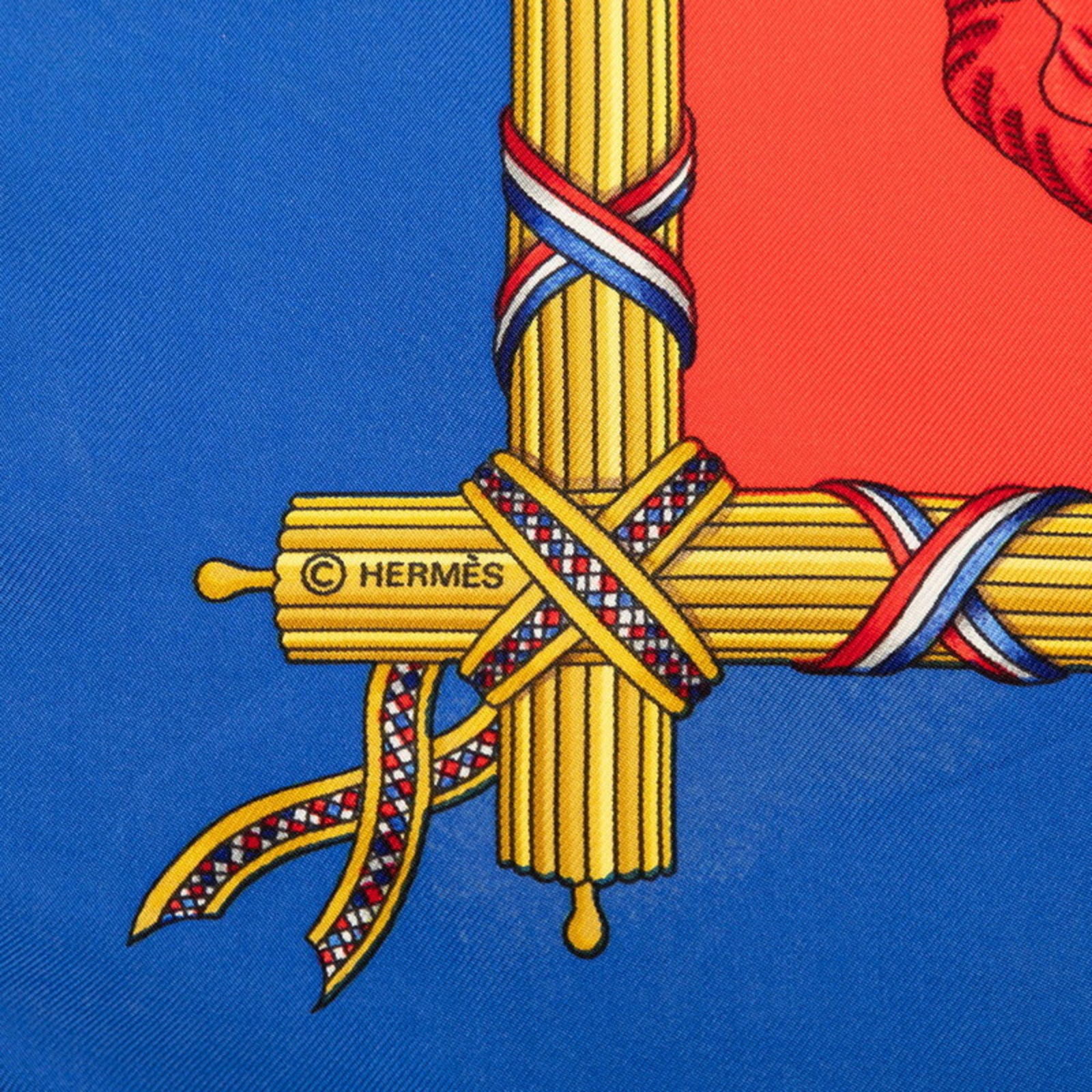 Silk Hermes Scarf - 7