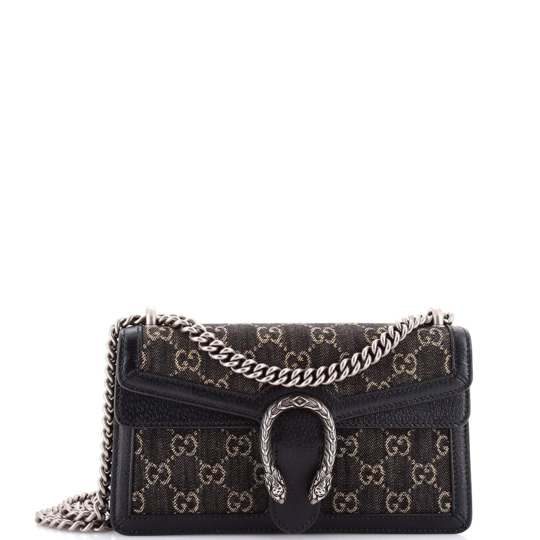 Small Gucci Dionysus Bag GG Denim: Small Gucci Dionysus Bag GG Denim This listing features Small Gucci Dionysus Bag GG Denim. Item specifics are provided below. Item Specifics: Brand: Gucci Exterior Material: Denim Style: Shoulder