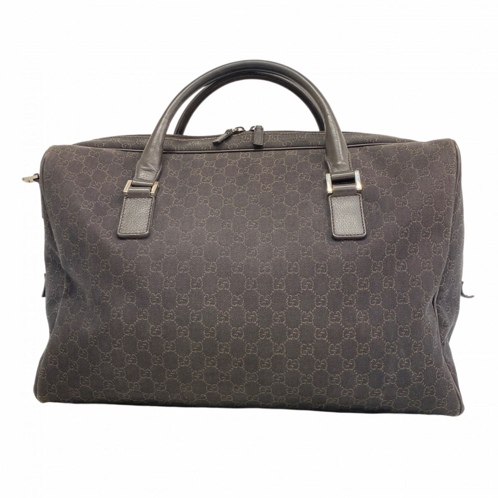 Denim Gucci Boston Bag: Denim Gucci Boston Bag This listing features Denim Gucci Boston Bag. Item specifics are provided below. Item Specifics: Brand: Gucci Type: Boston Bag Material: Denim Color: Black, Brown Gender: Men,Wo
