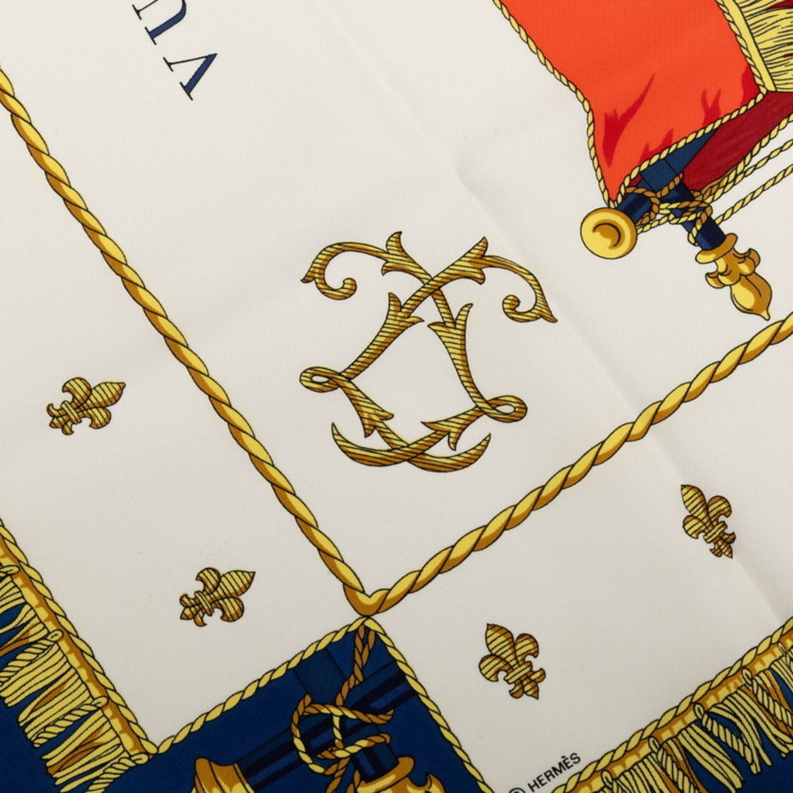 Silk Hermes Scarf - 7