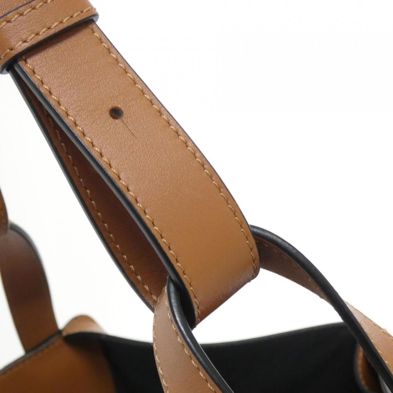 Leather Loewe Shoulder Bag - 8