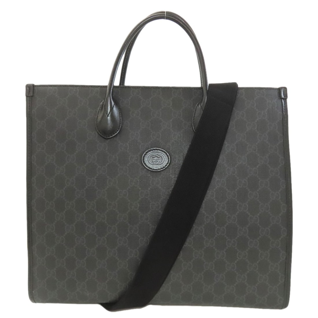 PVC GUCCI 674148 Interlocking G GG Supreme 2WAY Tote Bag: PVC GUCCI 674148 Interlocking G GG Supreme 2WAY Tote Bag This listing features PVC GUCCI 674148 Interlocking G GG Supreme 2WAY Tote Bag. Item specifics are provided below. Item Specifics: Brand: