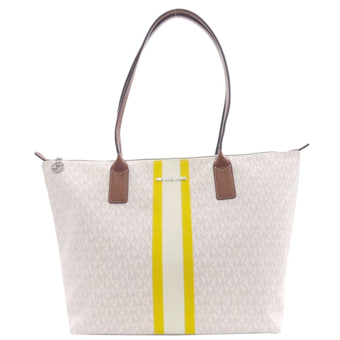 PVC Michael Kors MK signature Tote Bag: PVC Michael Kors MK signature Tote Bag This listing features PVC Michael Kors MK signature Tote Bag. Item specifics are provided below. Item Specifics: Brand: Michael Kors Style: Tote Bag Exterior