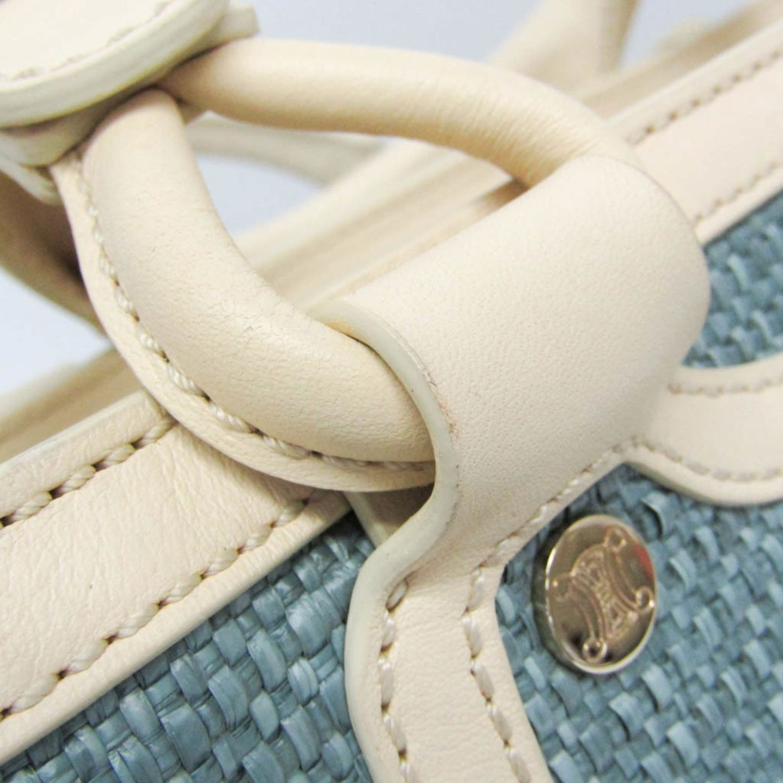 Leather - Celine Handbag Raffia - 13