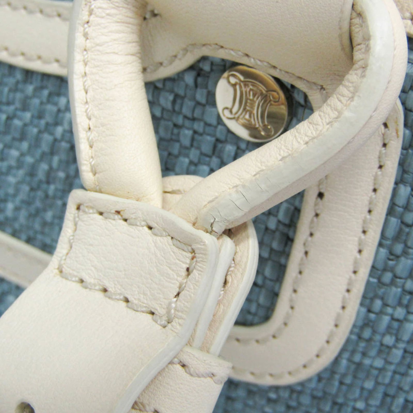 Leather - Celine Handbag Raffia - 14