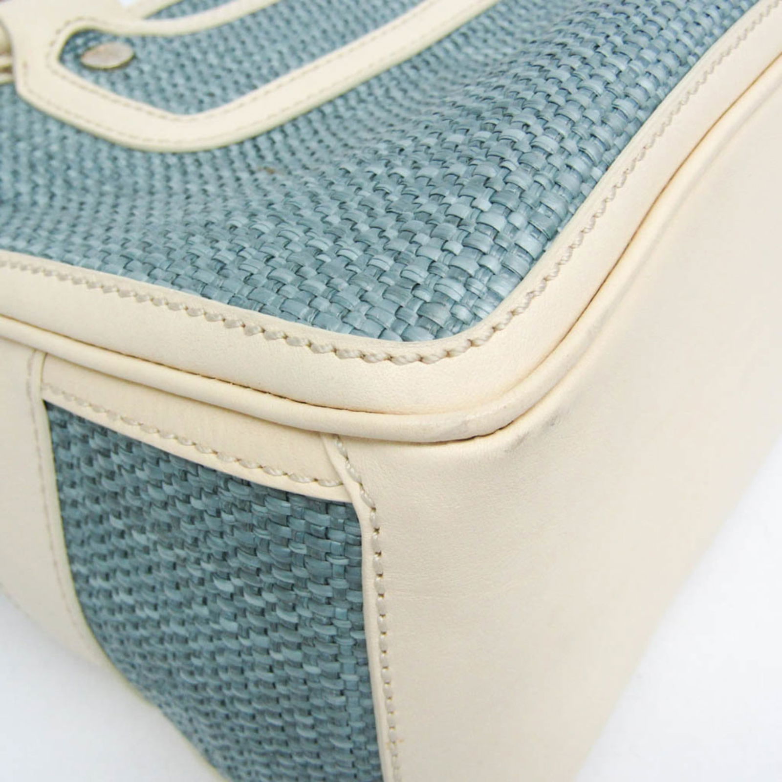 Leather - Celine Handbag Raffia - 6