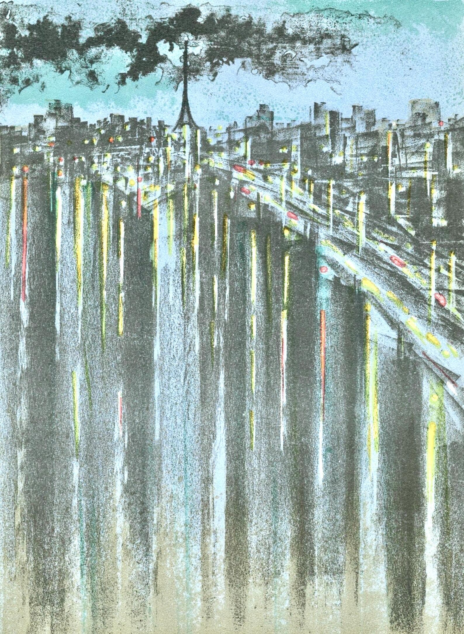 Lithograph - Richard Florsheim - La Seine Paris - Prints from the Mourlot Press: Lithograph - Richard Florsheim - La Seine Paris - Prints from the Mourlot Press This listing features Lithograph - Richard Florsheim - La Seine Paris - Prints from the Mourlot Press. Item specifics