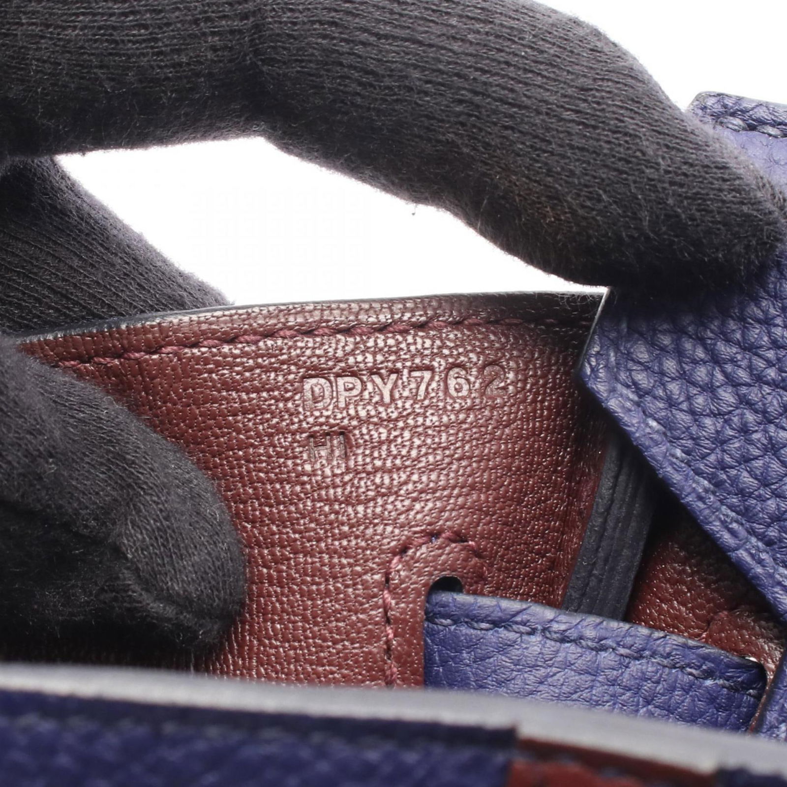 Leather Hermes Handbag - 5