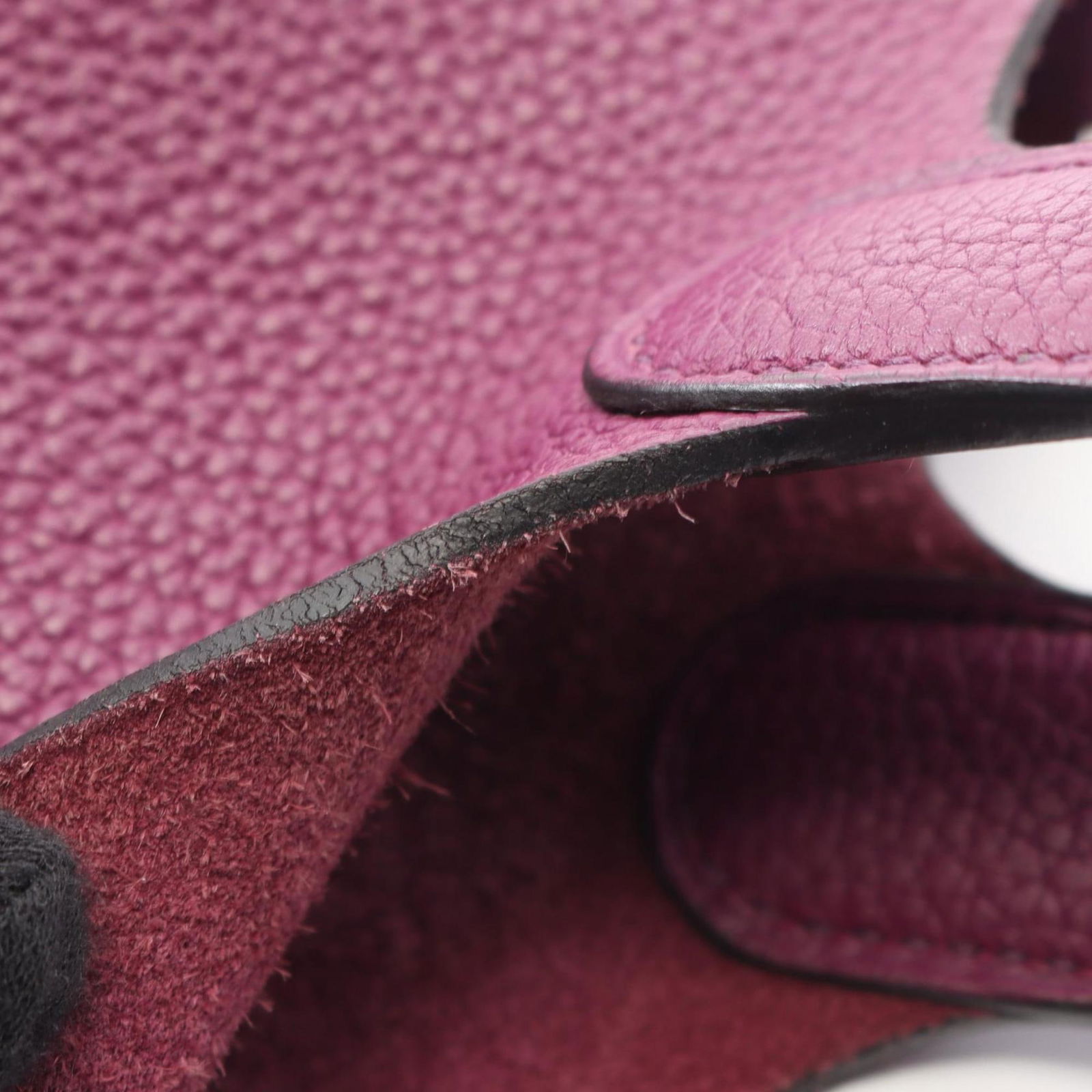 Leather Hermes Handbag - 8