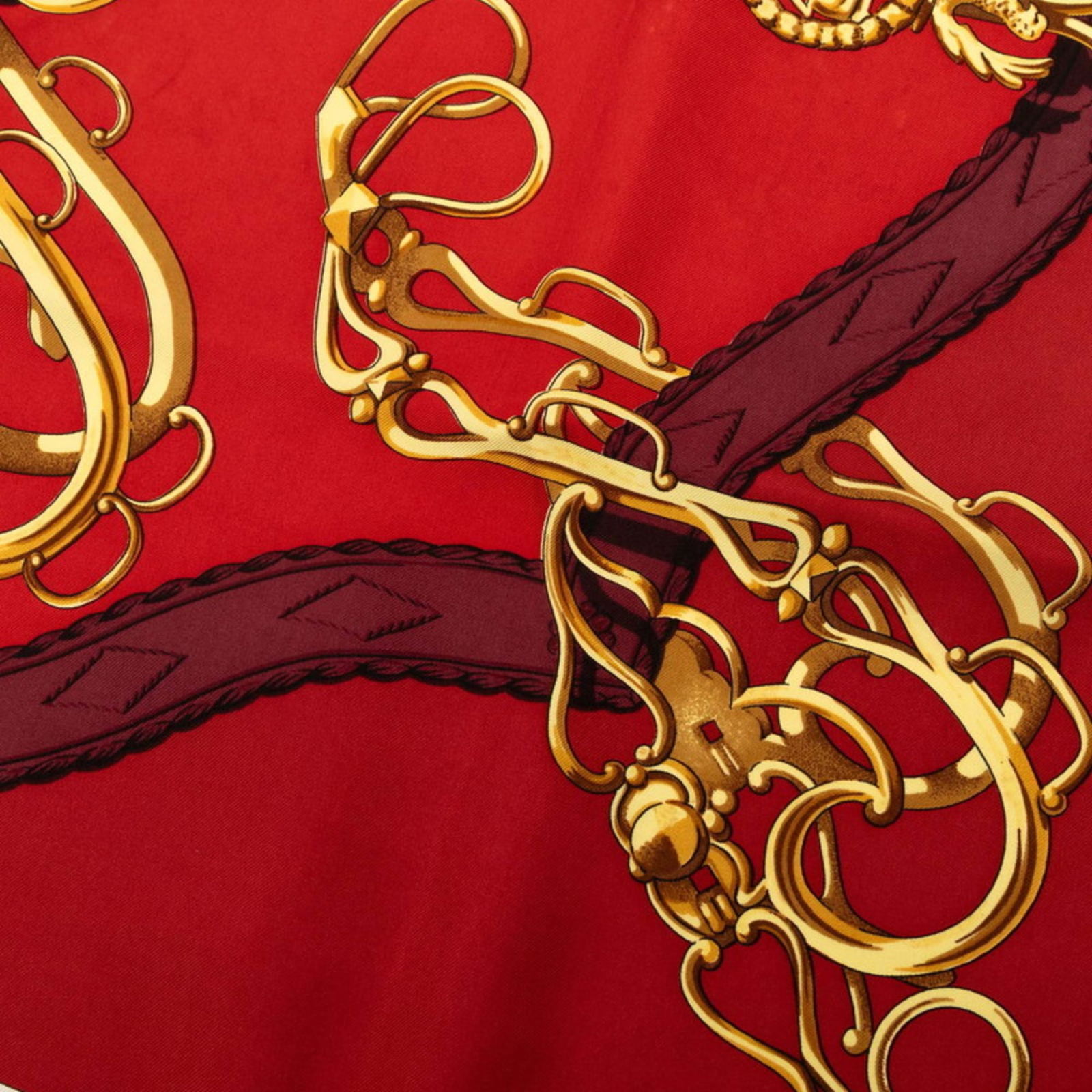 Silk Hermes Scarf - 5