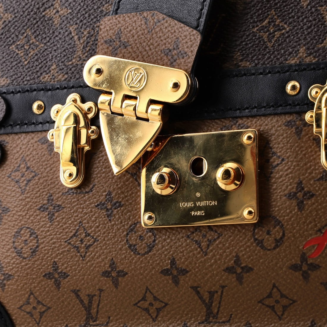 Canvas Louis Vuitton Trunk Clutch Reverse Monogram - 7