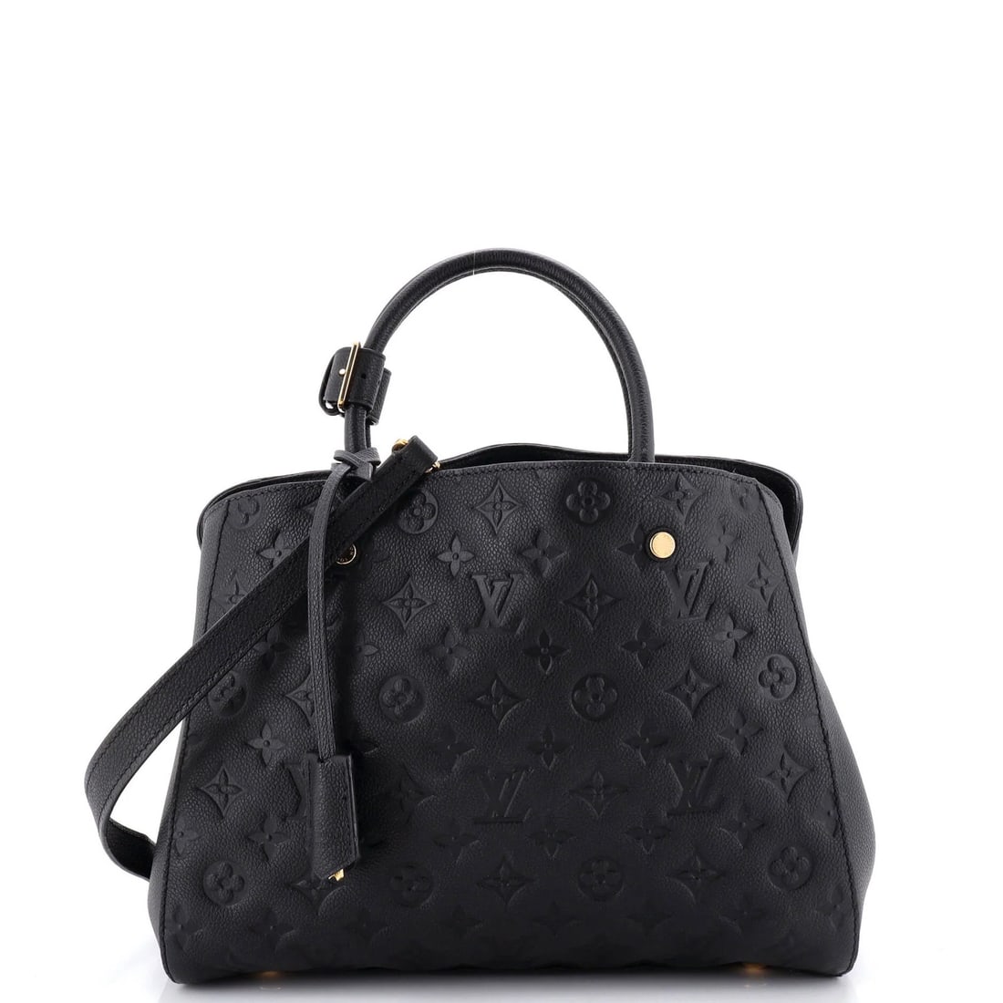 MM Louis Vuitton Montaigne Handbag Monogram Empreinte Leather (1 of 6)