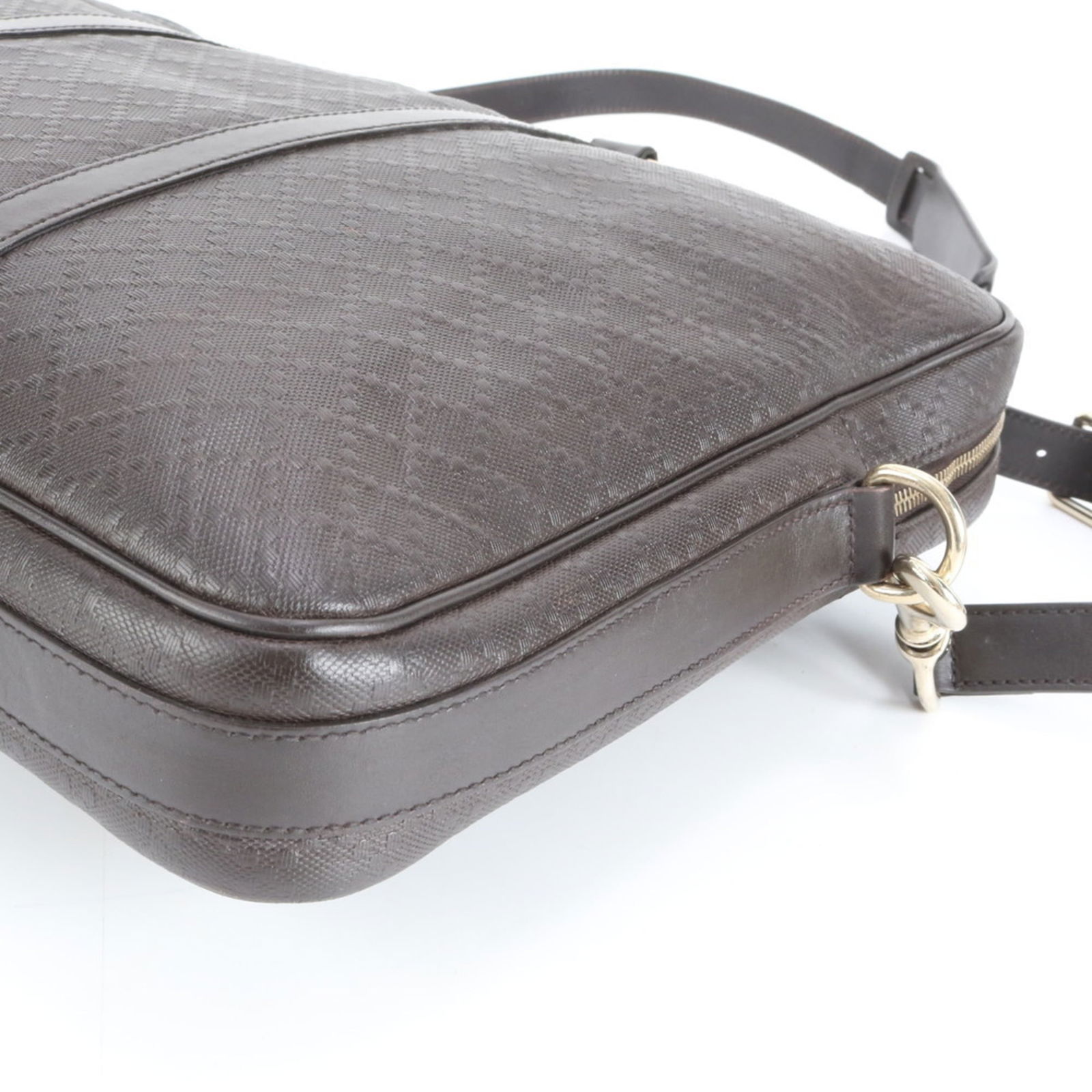 Leather Gucci Briefcase - 5