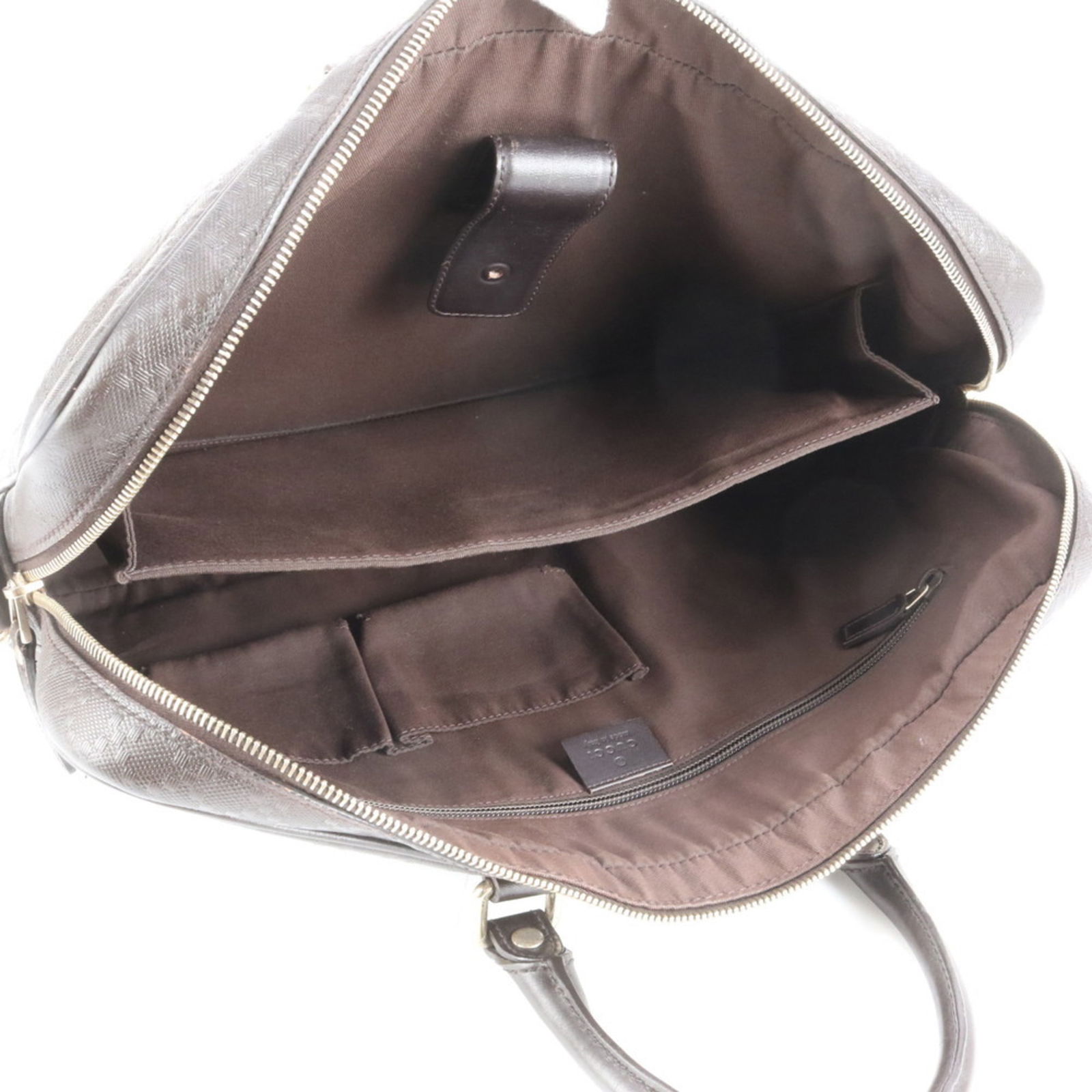 Leather Gucci Briefcase - 8