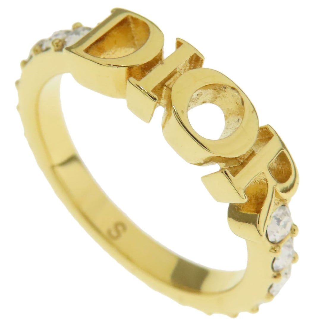 Metal CHRISTIAN DIOR logo Ring: Metal CHRISTIAN DIOR logo Ring This listing features Metal CHRISTIAN DIOR logo Ring. Item specifics are provided below. Item Specifics: Brand: CHRISTIAN DIOR Style: Ring Material: Metal Color: Gold