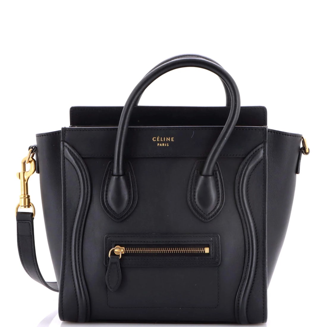 Nano Celine Luggage Bag Smooth Leather: Nano Celine Luggage Bag Smooth Leather This listing features Nano Celine Luggage Bag Smooth Leather. Item specifics are provided below. Item Specifics: Brand: Celine Exterior Material: Leather