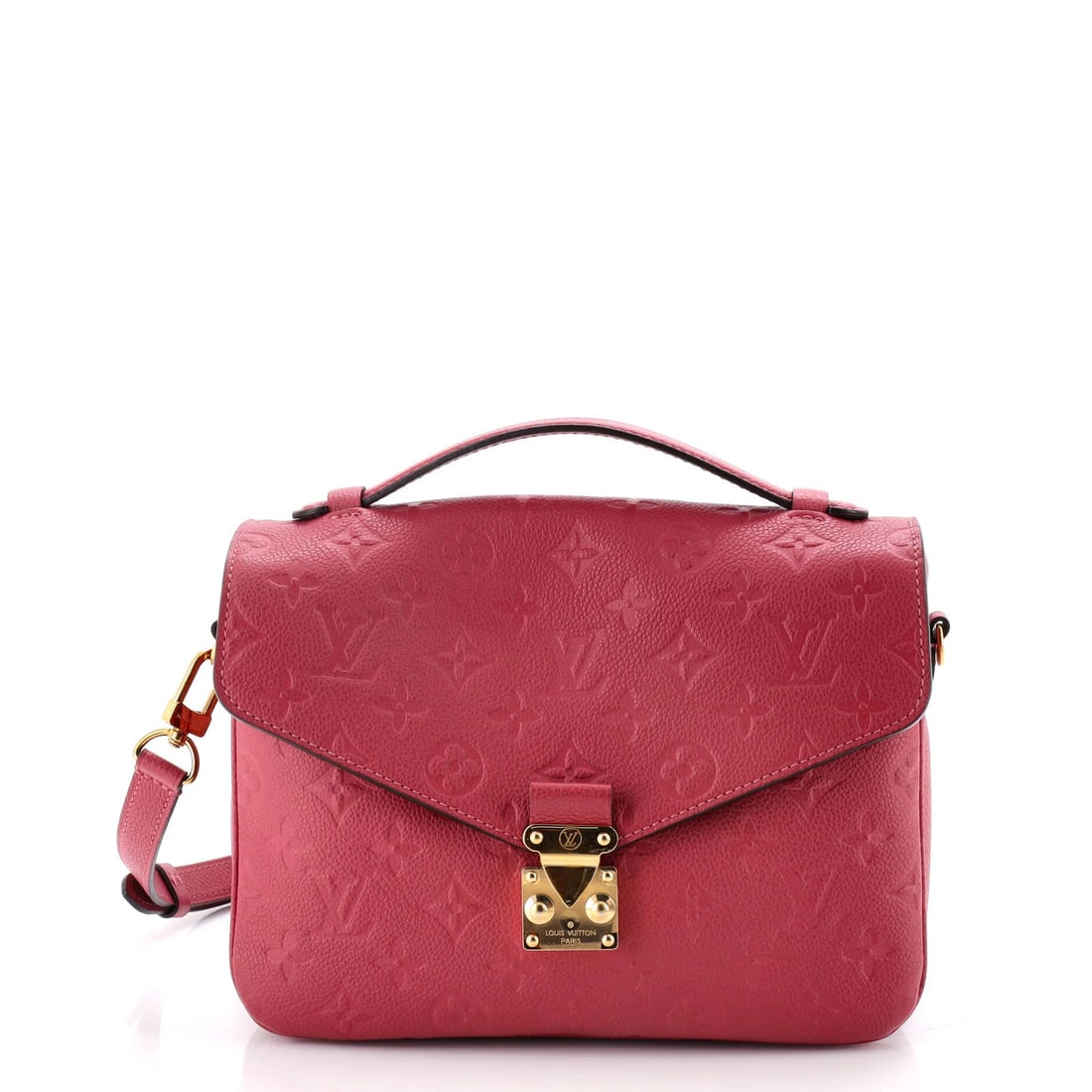 Leather Louis Vuitton Pochette Metis Monogram Empreinte: Leather Louis Vuitton Pochette Metis Monogram Empreinte This listing features Leather Louis Vuitton Pochette Metis Monogram Empreinte. Item specifics are provided below. Item Specifics: Brand: Louis