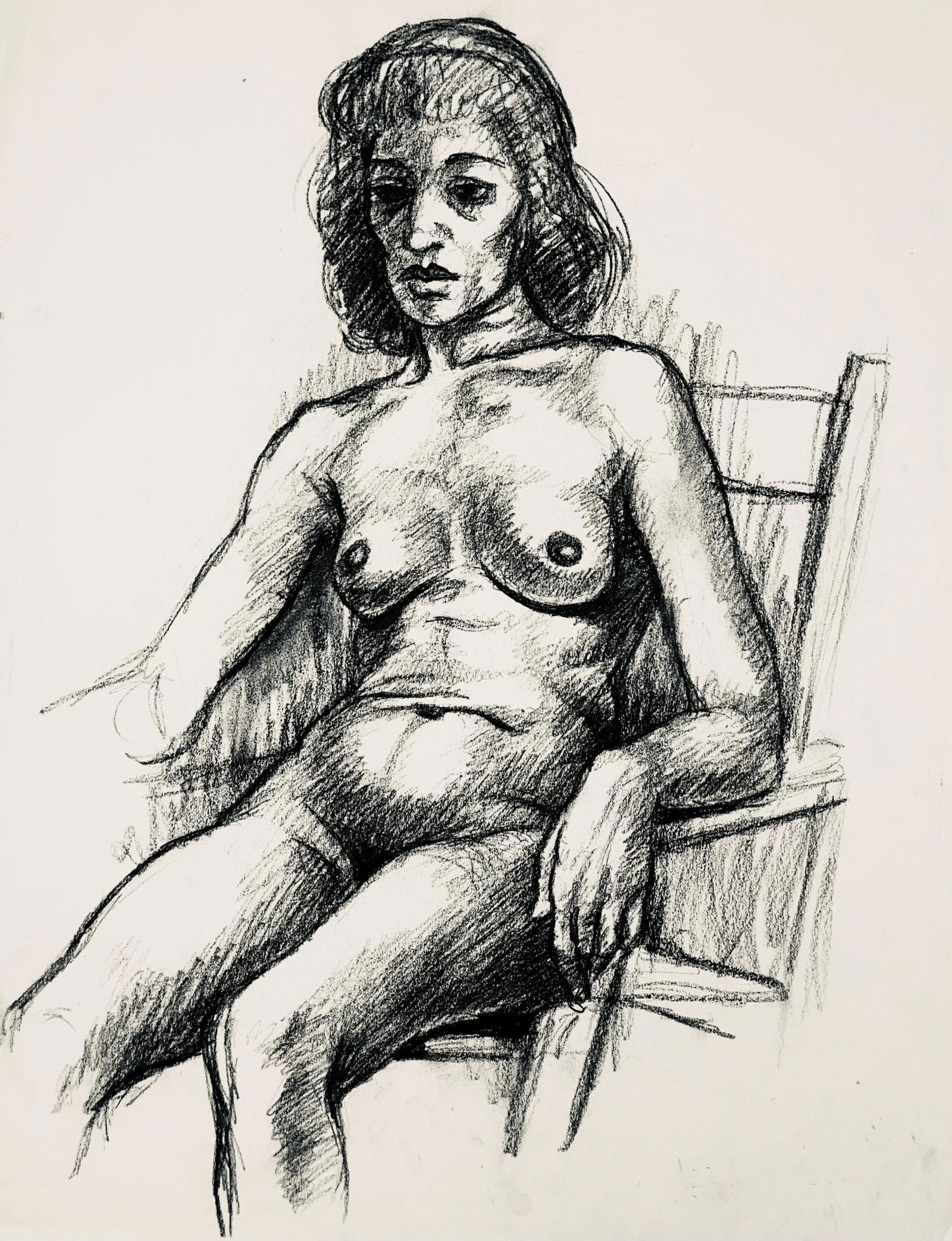 Original Drawing - Ian Hornak - Renaissance Female Nude Figure Study - 1963: Original Drawing - Ian Hornak - Renaissance Female Nude Figure Study - 1963 This listing features Original Drawing - Ian Hornak - Renaissance Female Nude Figure Study - 1963. Item specifics are