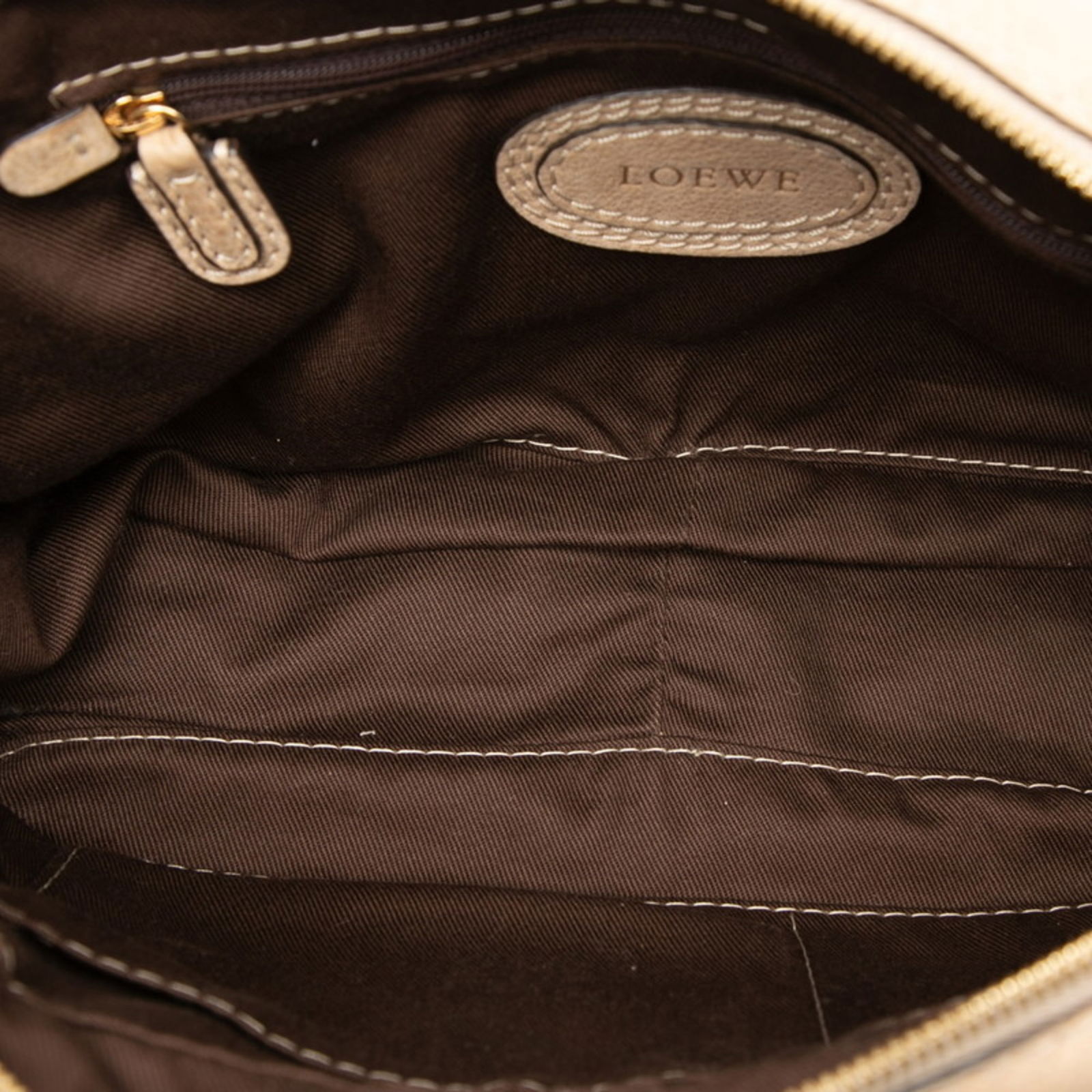 Leather Loewe Handbag - 4