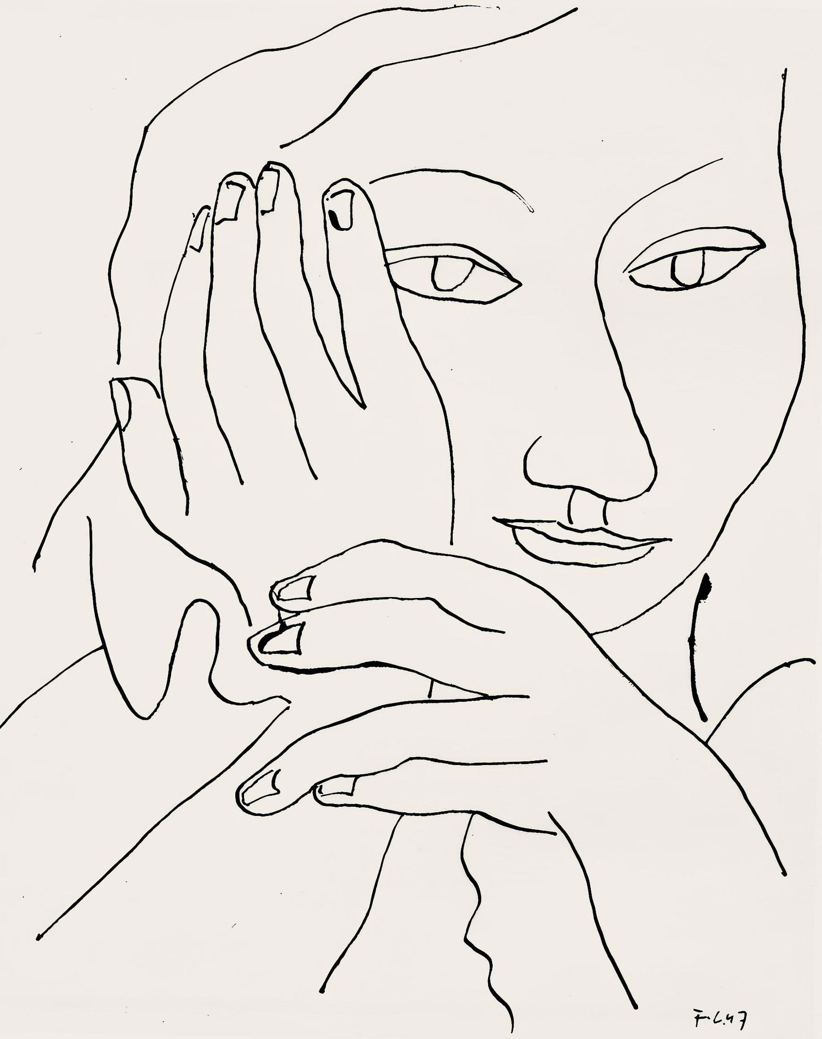 Lithograph - Fernand Lger - Composition - Levers de rideau sur la question du bonheur: Lithograph - Fernand Lger - Composition - Levers de rideau sur la question du bonheur This listing features Lithograph - Fernand Lger - Composition - Levers de rideau sur la question du bonheur. Item