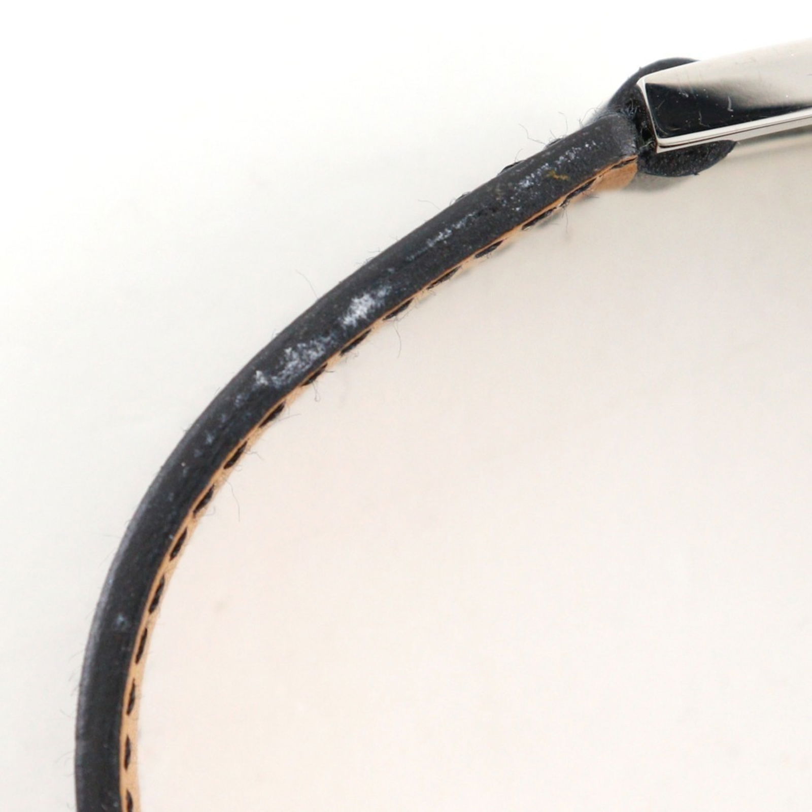 Leather Hermes Bangle Chamonix - 5