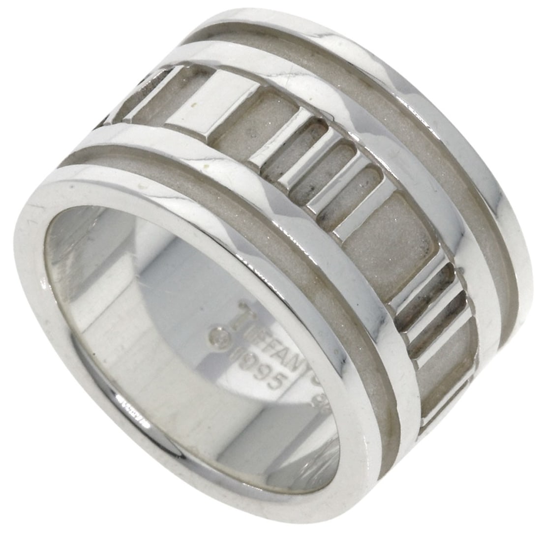 Silver TIFFANY&Co. Atlas wide Ring (1 of 7)