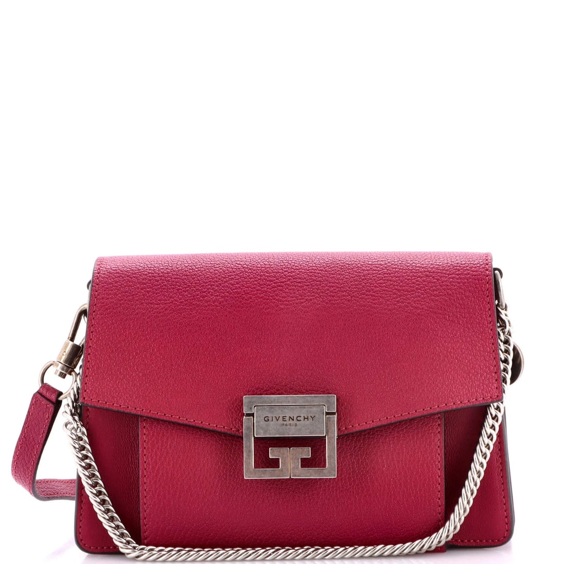 Small Givenchy GV3 Flap Bag Leather (1 of 6)