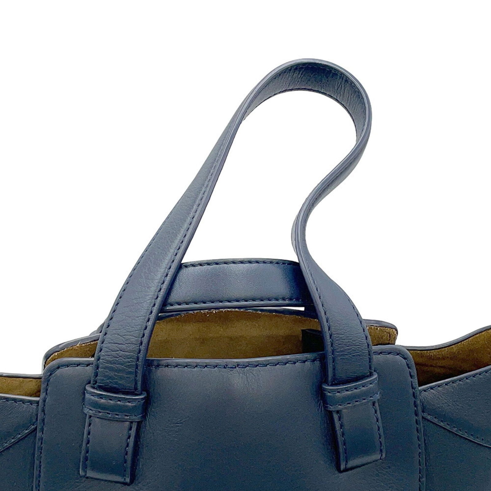Leather Loewe Handbag - 7