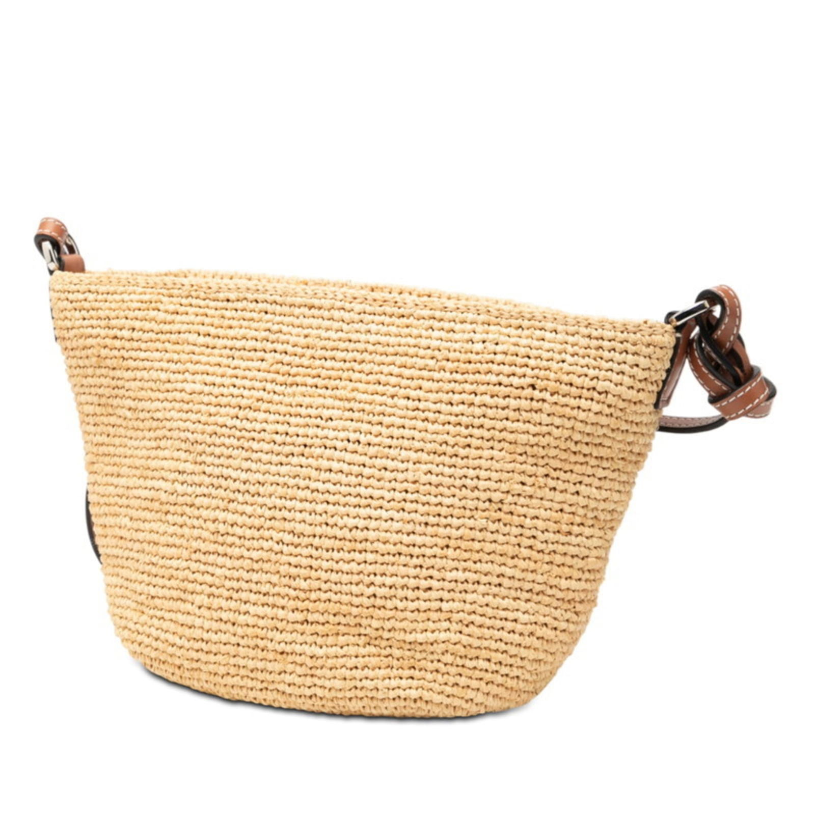 Raffia Loewe Shoulder Bag - 2