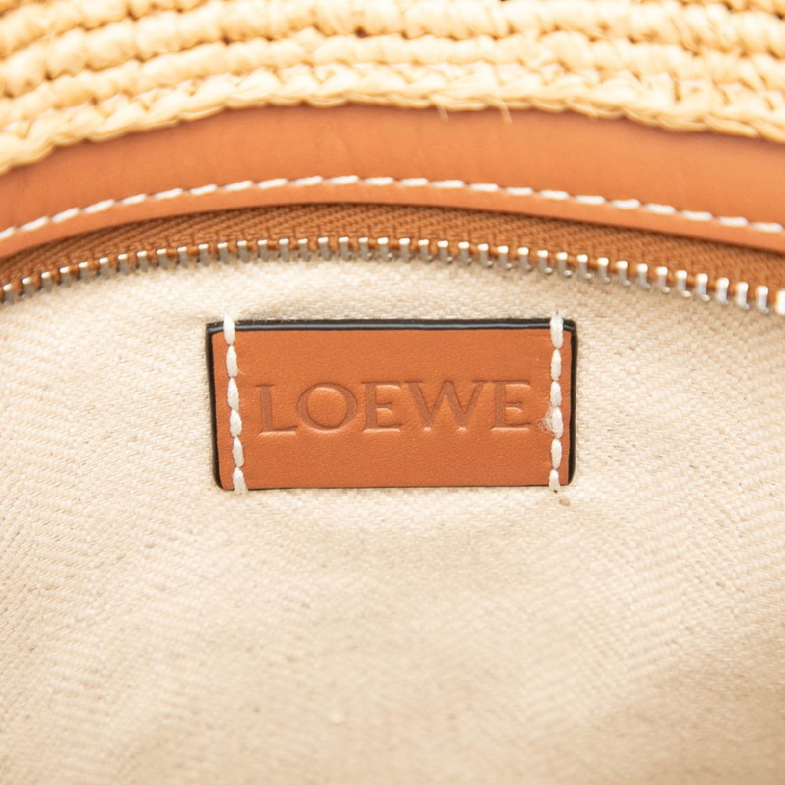 Raffia Loewe Shoulder Bag - 5