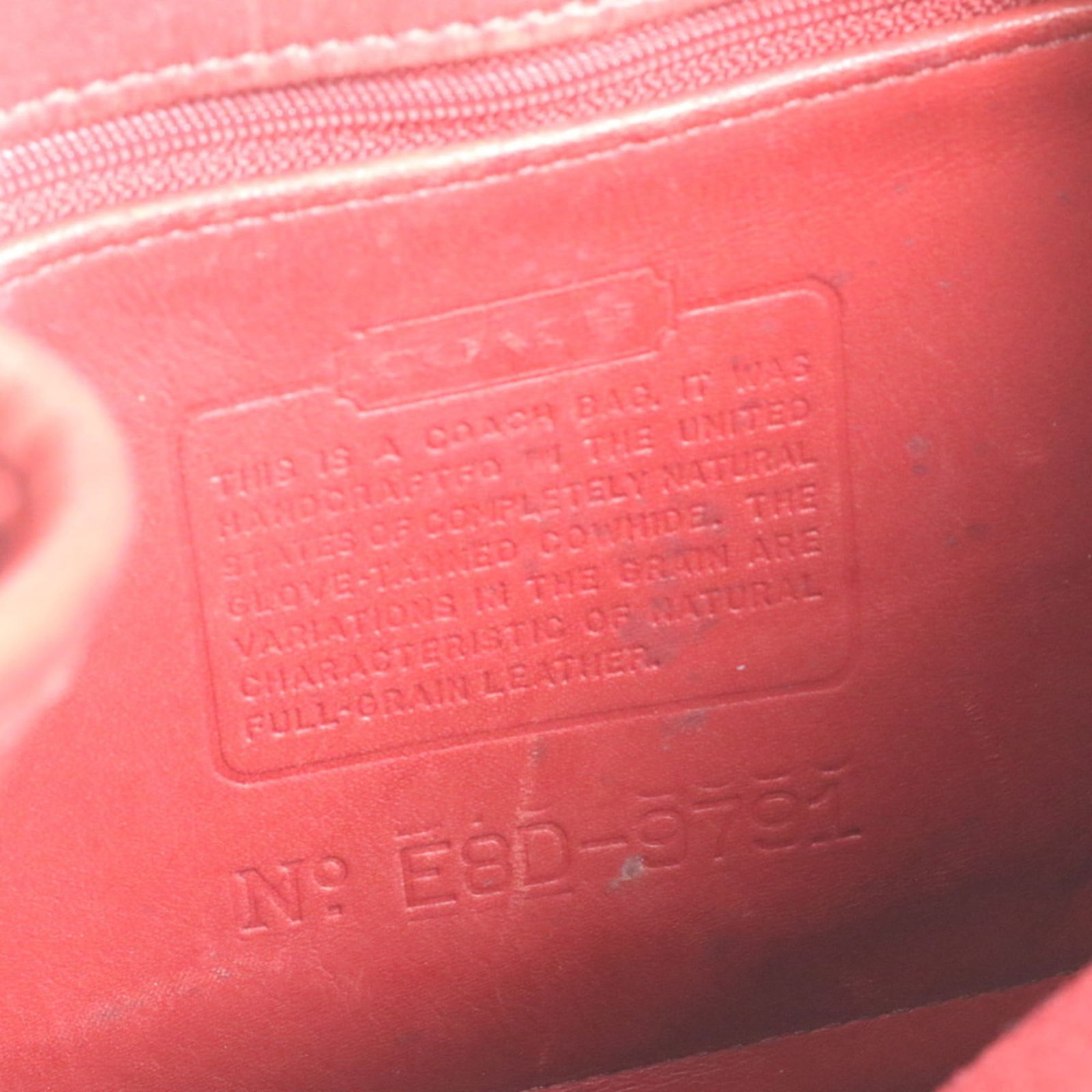 Leather Coach Backpack - 8