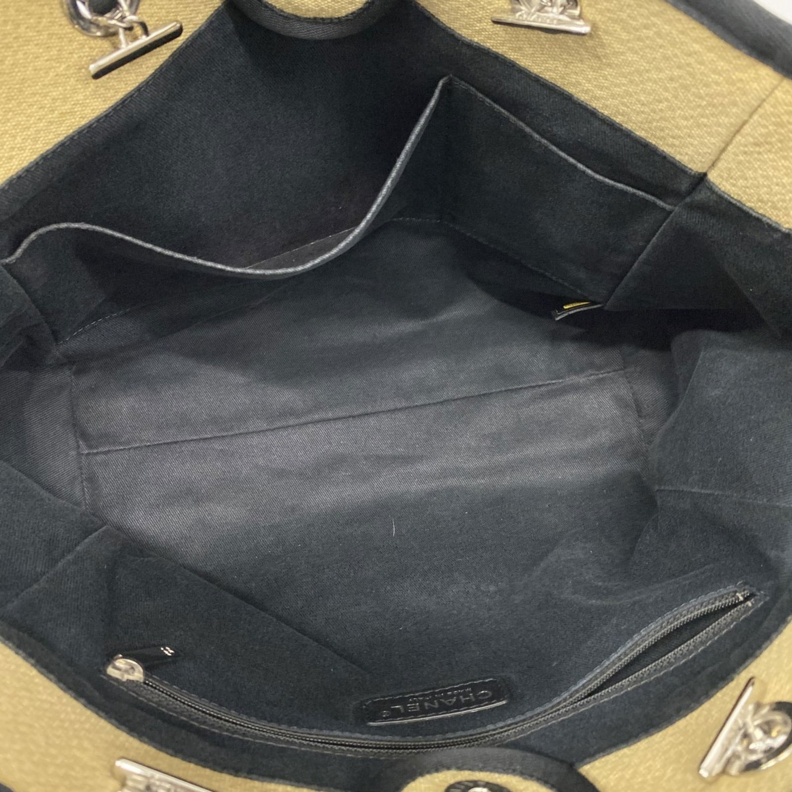 Canvas Chanel Tote Bag - 4