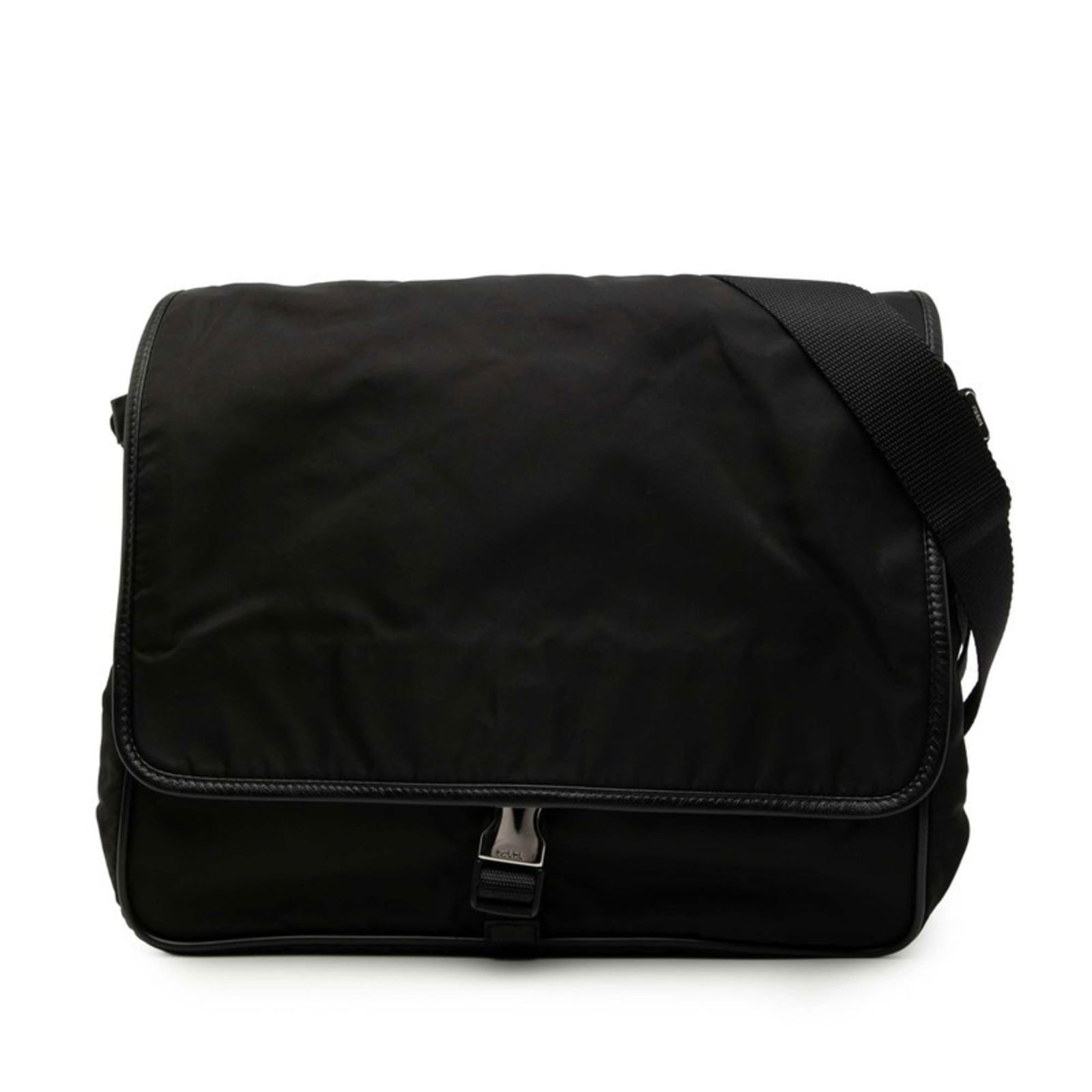 Leather - Prada Messenger Bag - Shoulder Bag Nylon: Leather - Prada Messenger Bag - Shoulder Bag Nylon This listing features Leather - Prada Messenger Bag - Shoulder Bag Nylon. Item specifics are provided below. Item Specifics: Brand: Prada Type: Messe
