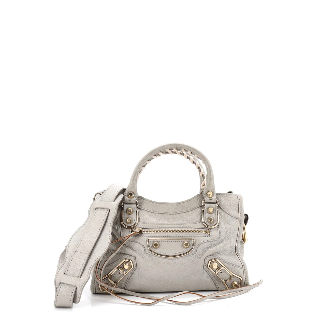 Mini Balenciaga City Classic Metallic Edge Bag Leather (1 of 7)
